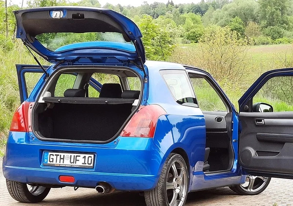 Suzuki Swift cena 12700 przebieg: 189080, rok produkcji 2008 z Swarzędz małe 781